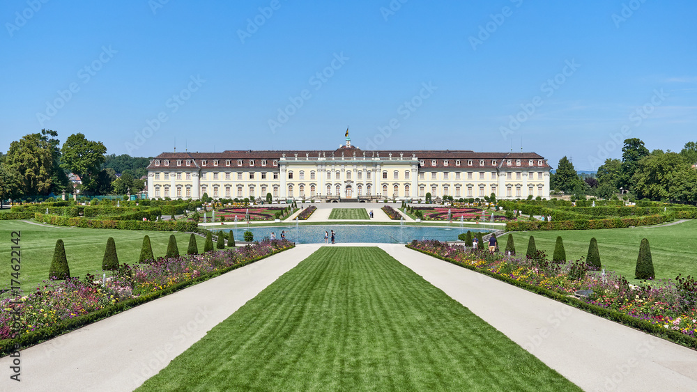 Naklejka premium Schloss Ludwigsburg