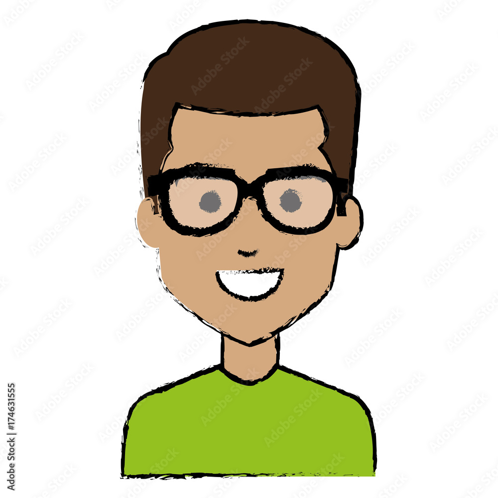 young man avatar character