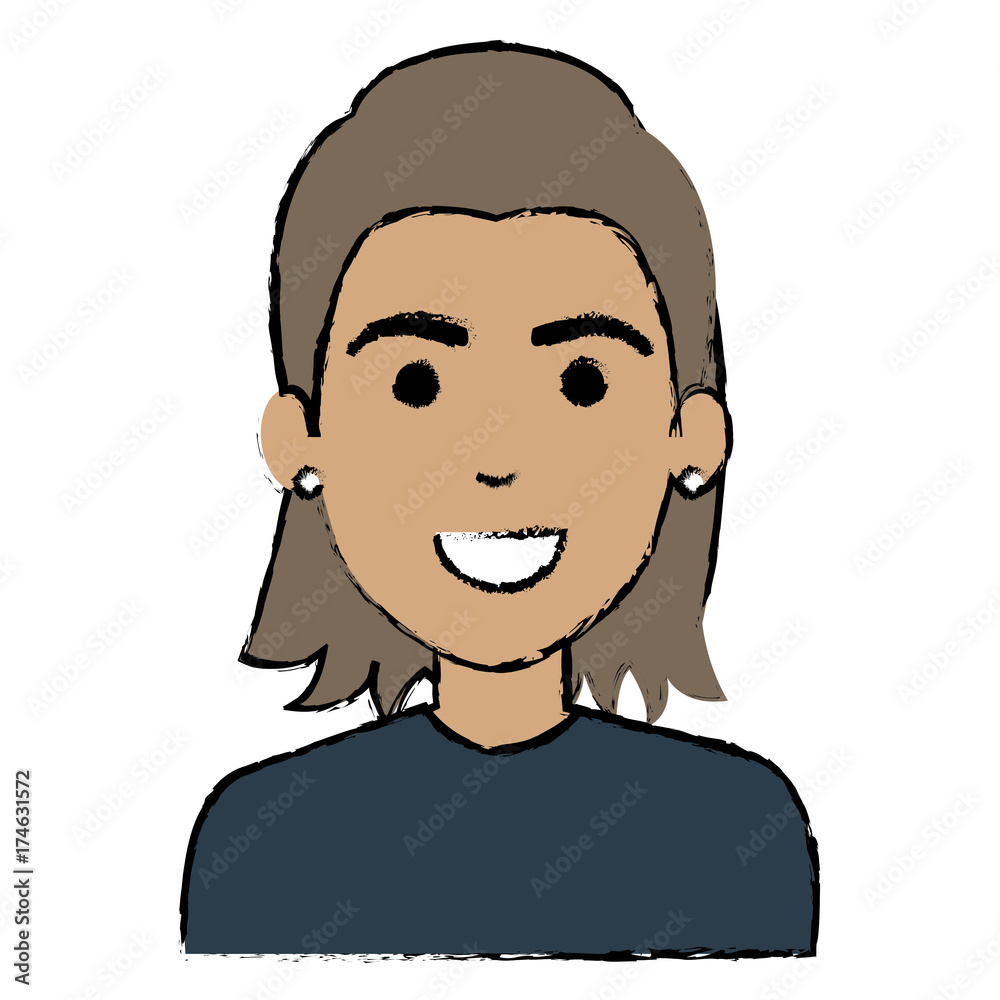 beautiful woman avatar character beautiful woman avatar character
