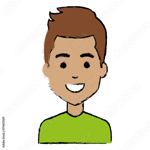 young man avatar character