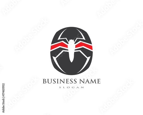 Free Download Spider logo template - GFXLoad