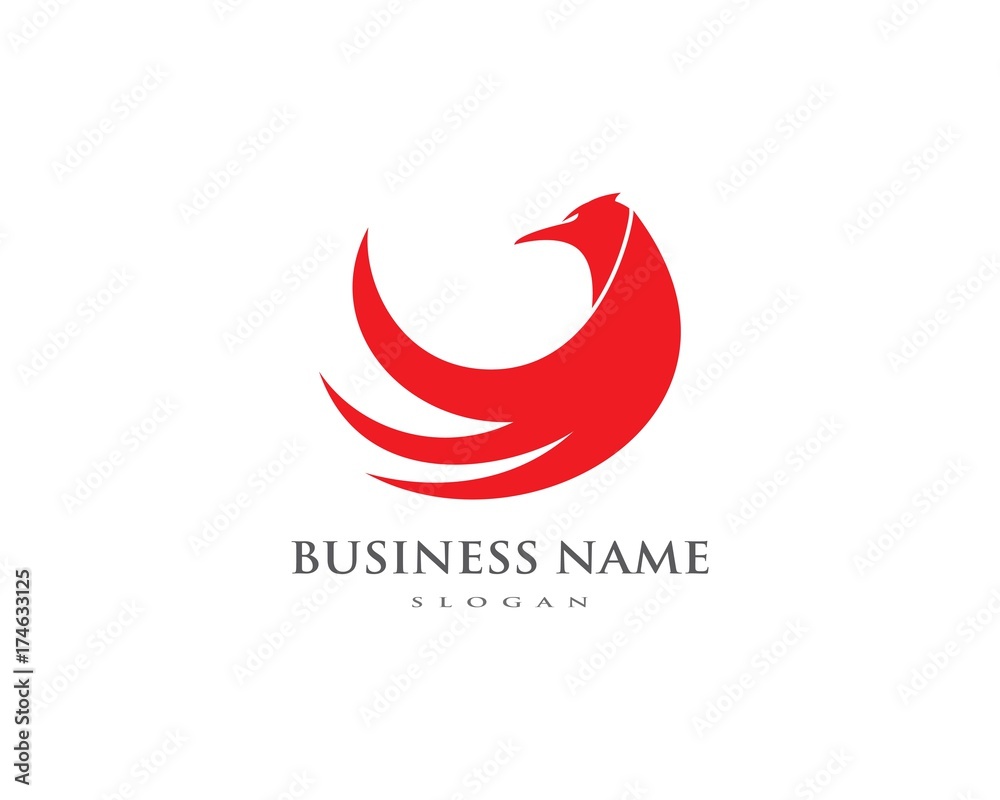 Falcon Eagle Bird Logo Template vector icon Falcon Eagle Bird Logo Template vector icon
