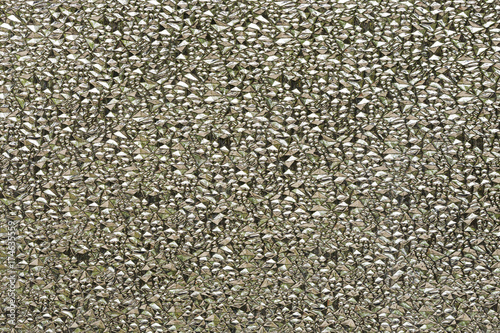 Abstract of a glass block bathroom window