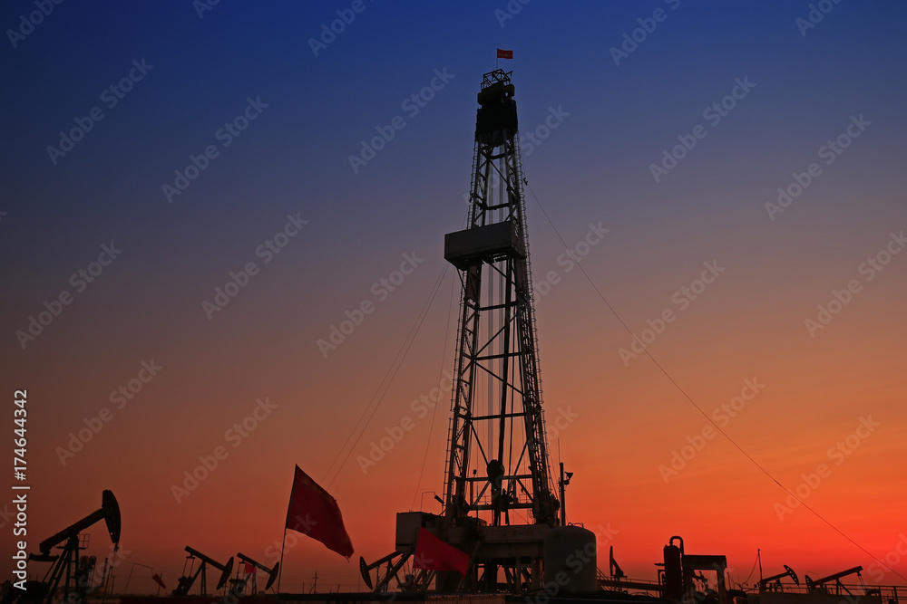 The oil pump, industrial equipment