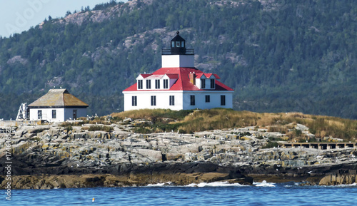 Egg Rock Lighthouse in Bar Harbor, Maine