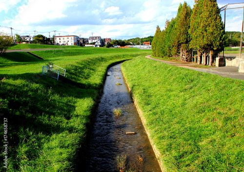 Promenade of Sapporo City park