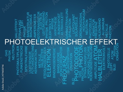 Fototapeta Photoelektrischer Effekt