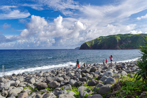 Valugan Boulder Beach in Basco, Batanes photo