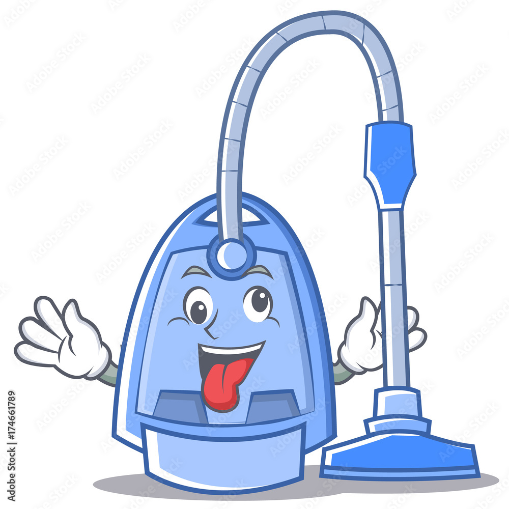 Vektorová grafika „Crazy vacuum cleaner character cartoon“ ze služby Stock  | Adobe Stock