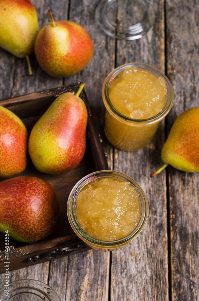 Jam from pears Jam from pears