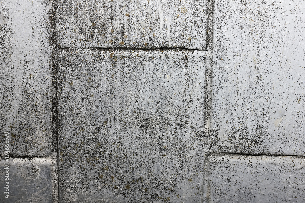 texture of gray concrete with scratches,