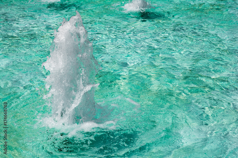 Obraz premium Fountain water background