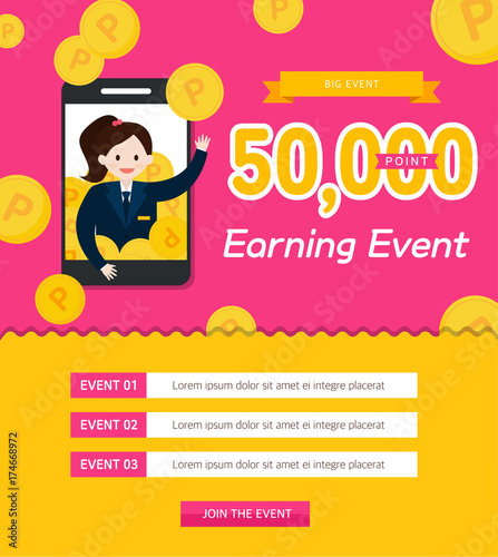 Event poster design