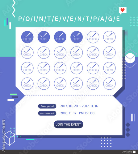 Event poster design