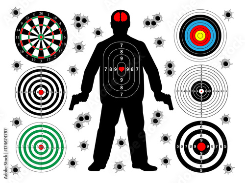 Target shoot set