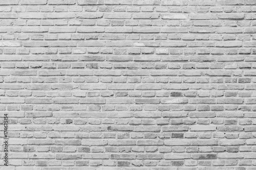 Old brick wall background decorate at interior coffee shop.Vintage style.