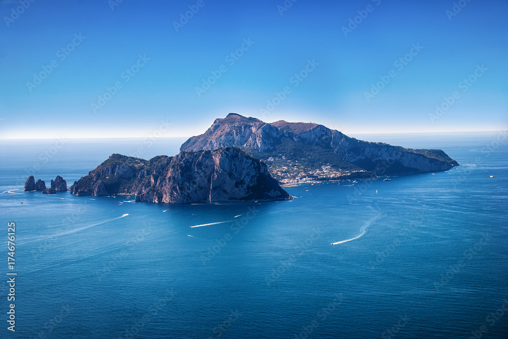Landscape Capri Island, Italy Landscape Capri Island, Italy