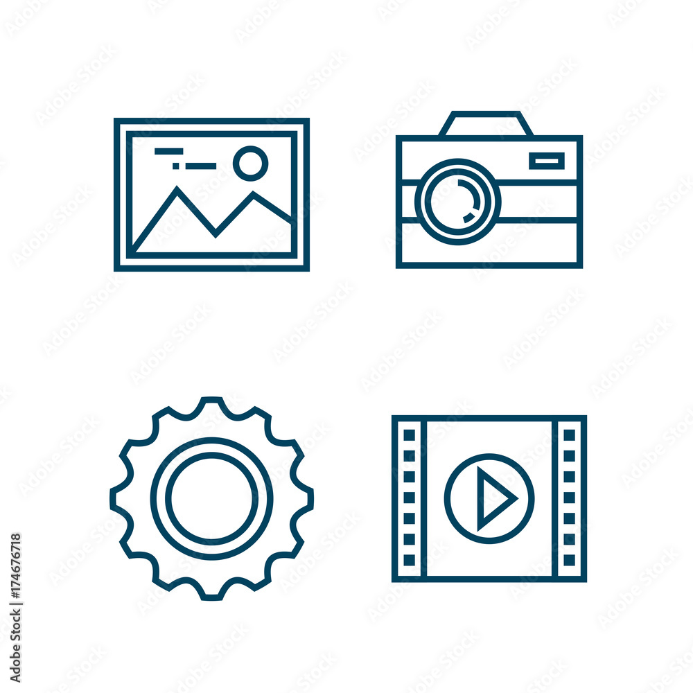 settings menu smartphone icons vector illustration design settings menu smartphone icons vector illustration design