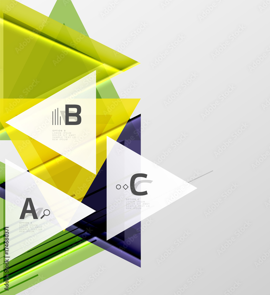 Triangles and geometric shapes abstract background Triangles and geometric shapes abstract background