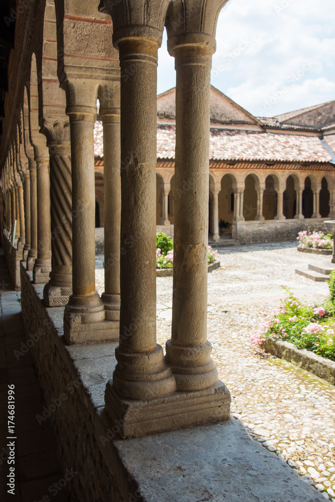Art in the ancient Abbey of Follina. Art in the ancient Abbey of Follina.