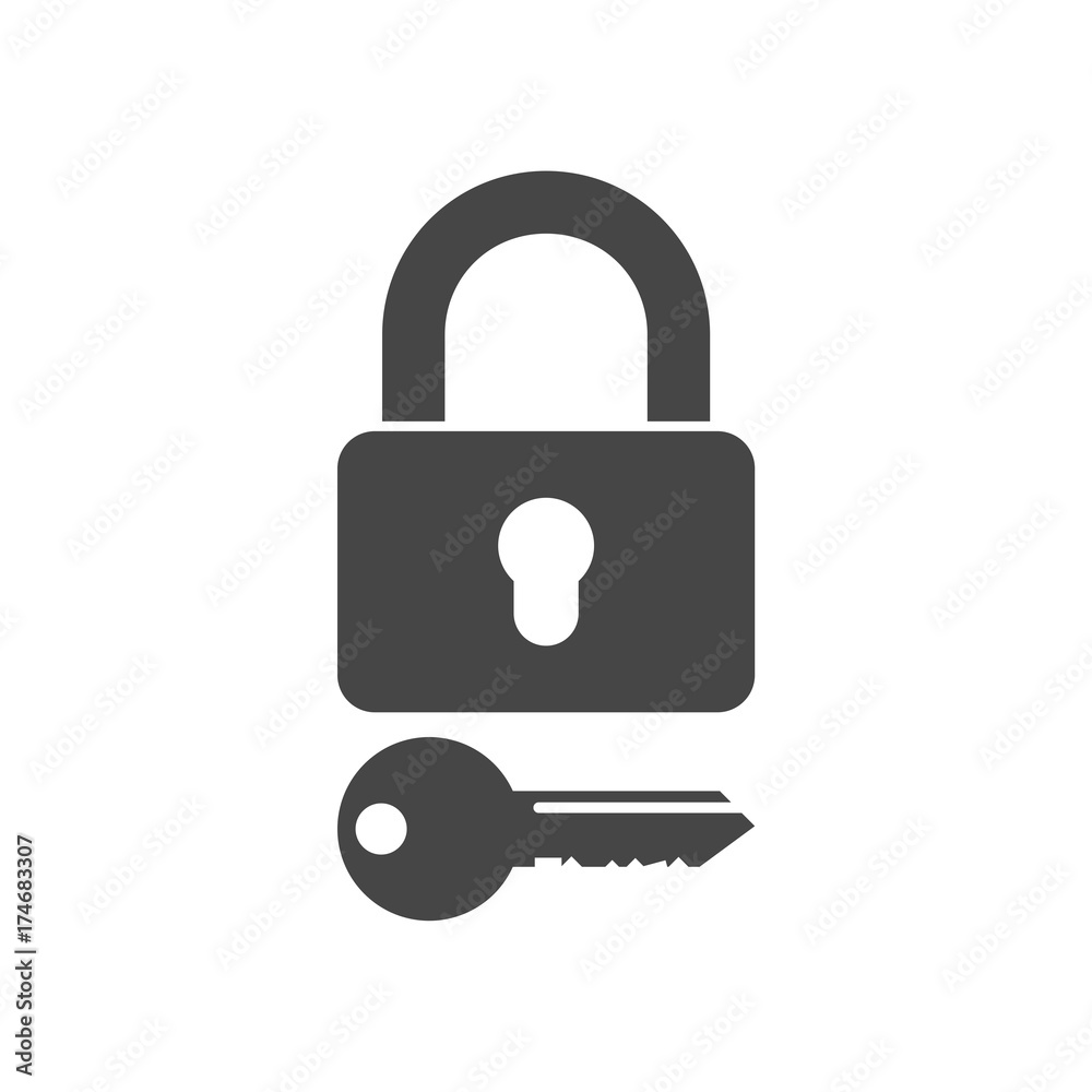 Login icon, Secure access button Login icon, Secure access button
