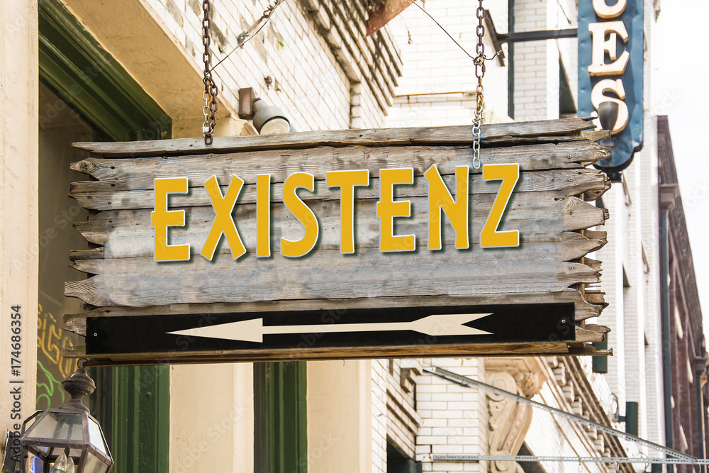 Schild 279 - Existenz Schild 279 - Existenz