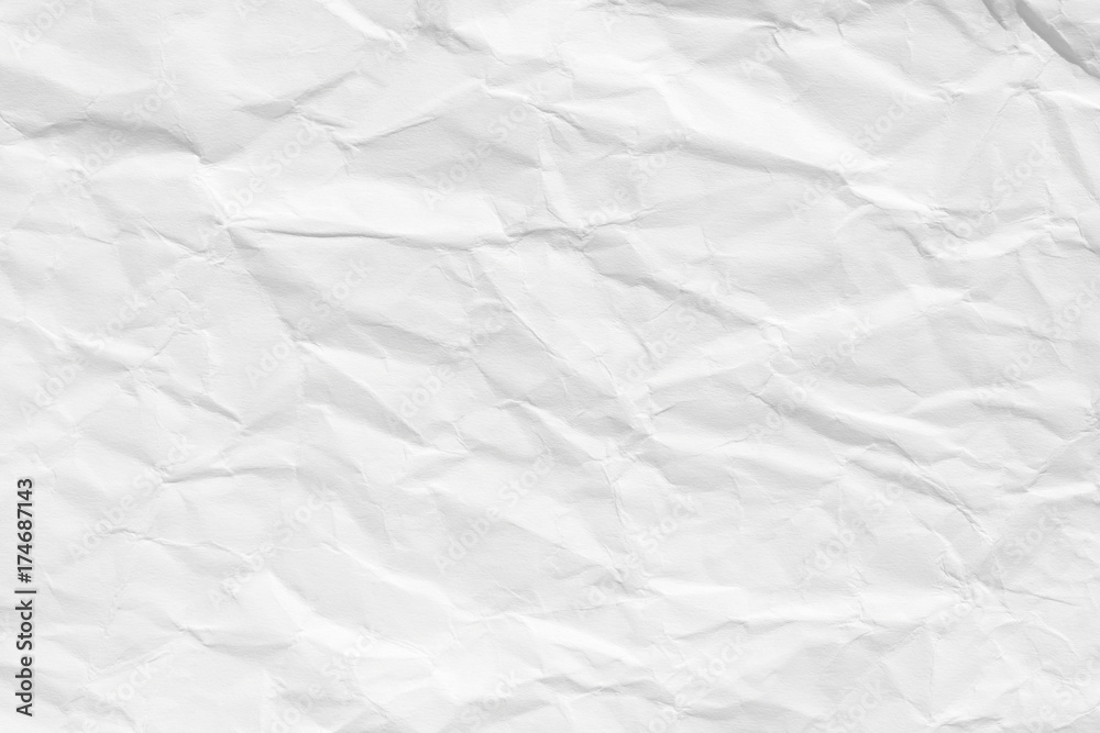 The texture of white paper with kinks and rumpled. Background for various purposes. The texture of white paper with kinks and rumpled. Background for various purposes.