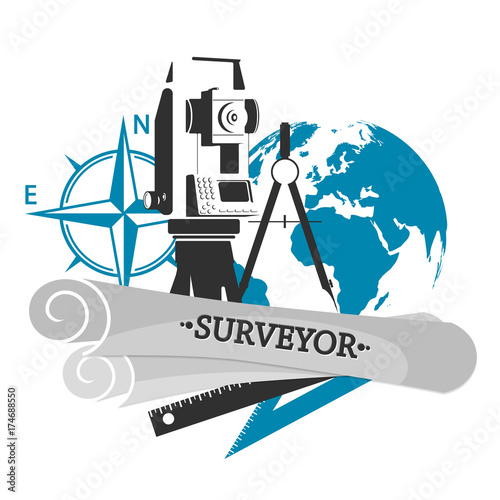 Geodesy and registration of land