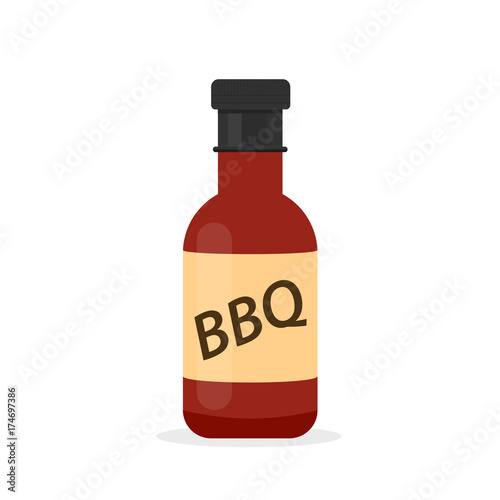 barbecue sauce bottle icon
