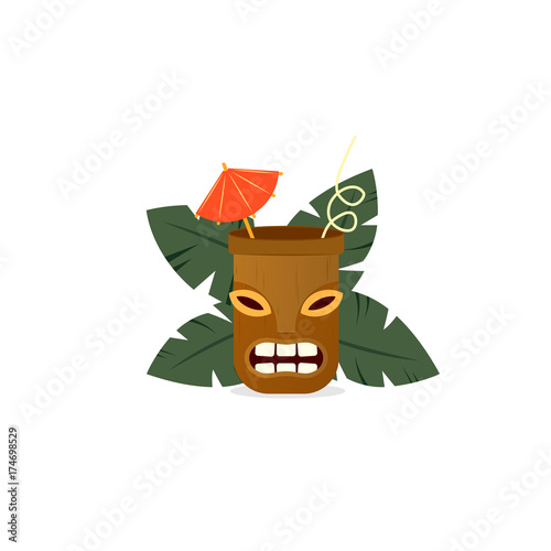 tiki drink icon