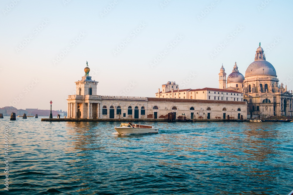 Grand Canal and Maria della Salute church, Venice, Italy