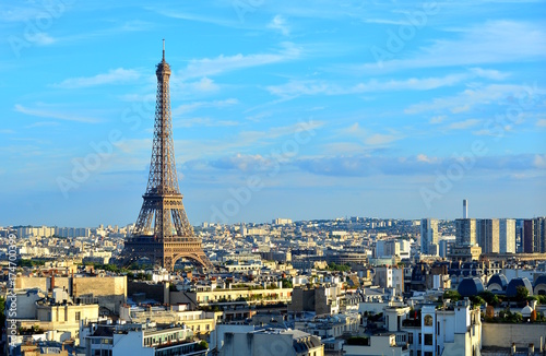 The great Eiffel Tower, Paris © liberowolf