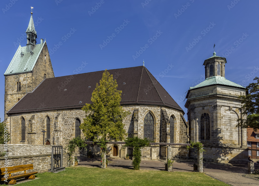 Fototapeta premium Martinikirche Mausoleum Stadthagen
