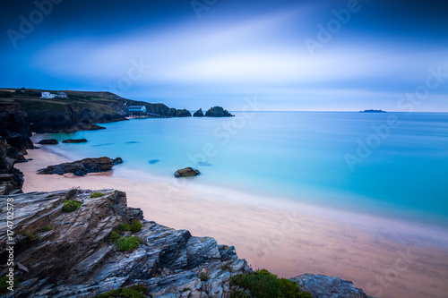 Moody Morning at Mother Ivey's Bay, Cornwall