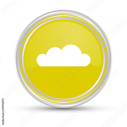 Gelber Button - Wolke