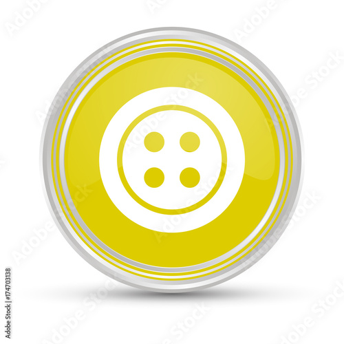 Gelber Button - Knopf