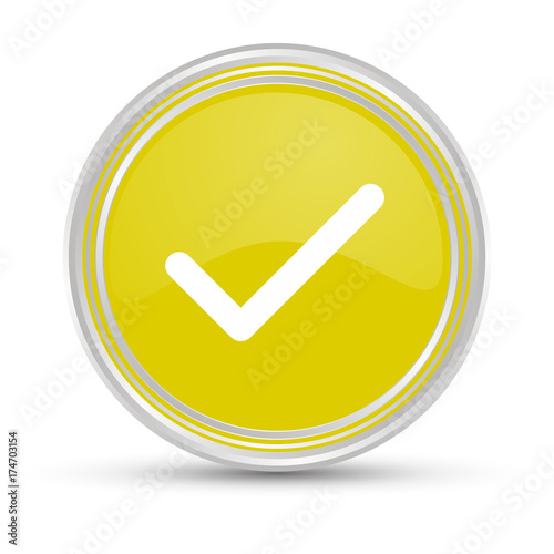 Gelber Button - Haken