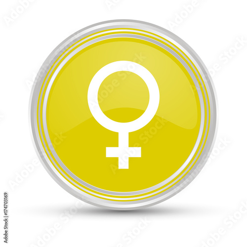 Gelber Button - Weiblich