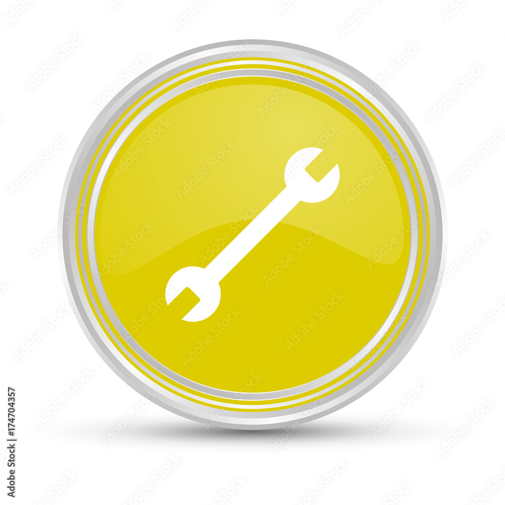 Gelber Button - Schraubenschlüssel - Bearbeiten Gelber Button - Schraubenschlüssel - Bearbeiten