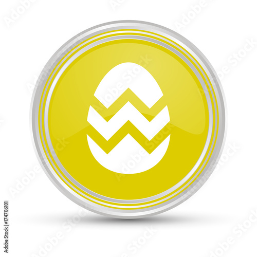 Gelber Button - Osterei