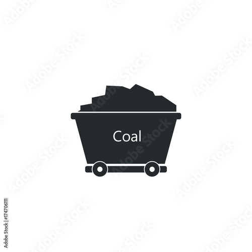 coal mine trolley © dzm1try