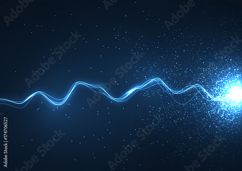 Space lightning energy