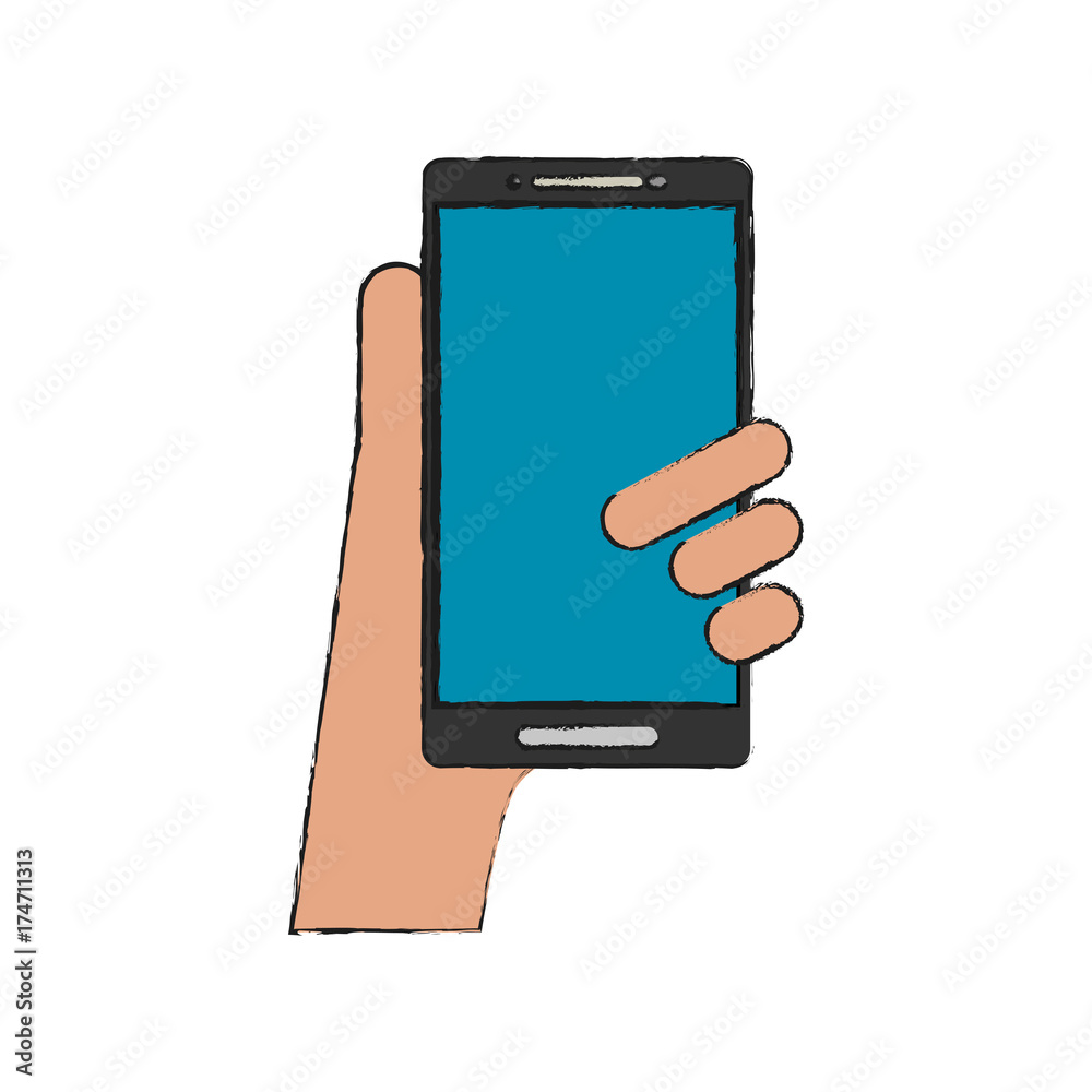 smartphone with blank screen icon image vector illustration design smartphone with blank screen icon image vector illustration design