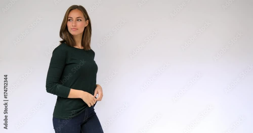 Pretty girl posing Pretty girl posing