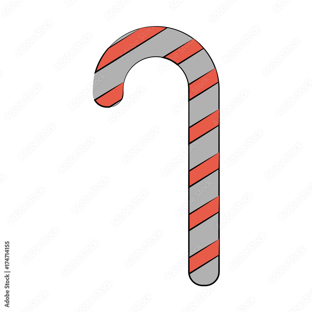 candy cane christmas related icon image vector illustration design candy cane christmas related icon image vector illustration design