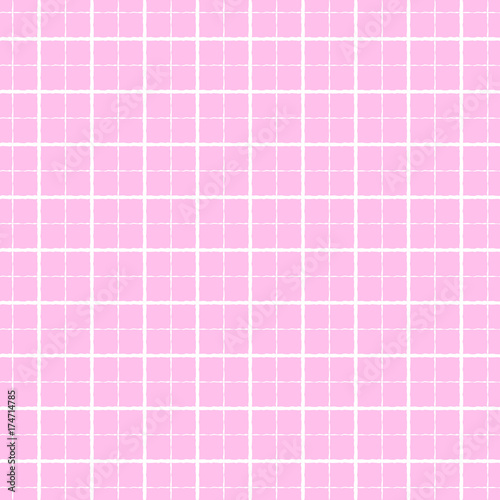 pink seamless pattern, tile with broken edges