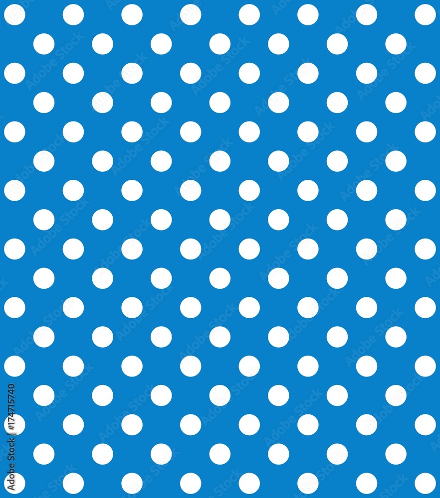 Hintergrund blau mit weißen Punkten