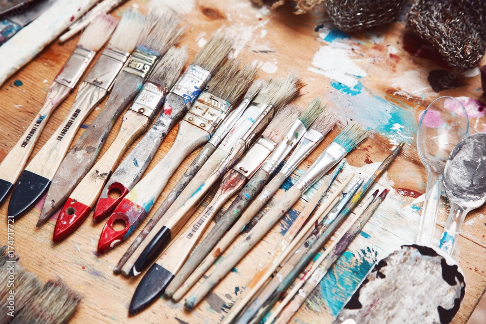 Obraz premium brush