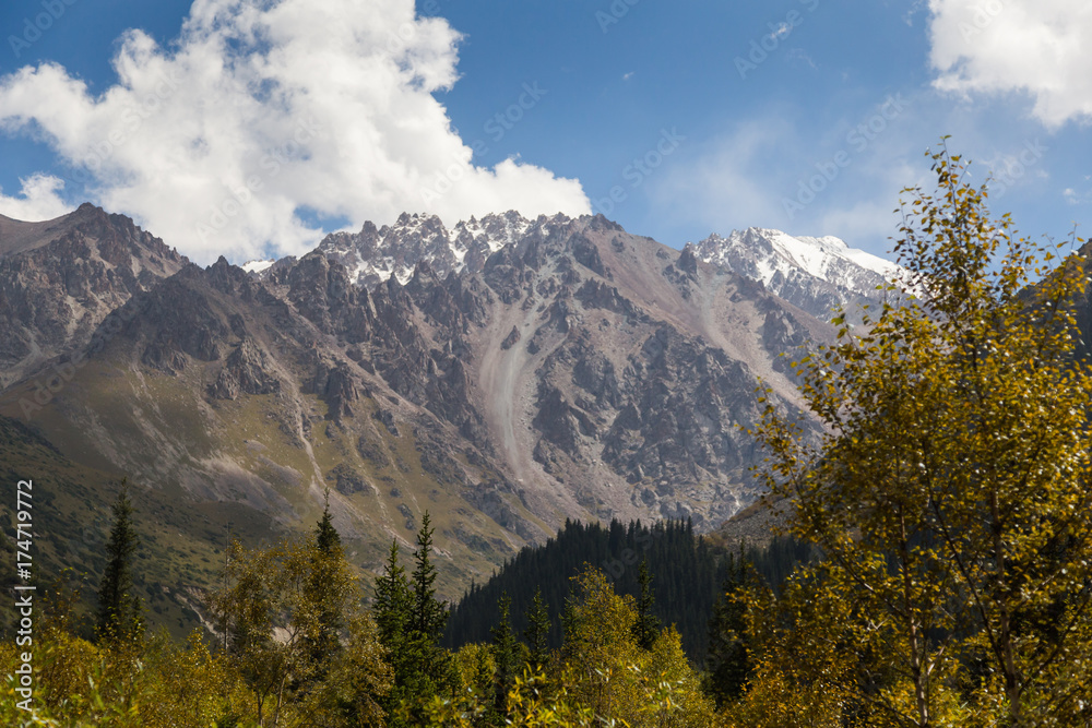 Mountains in Kyrgyzstan