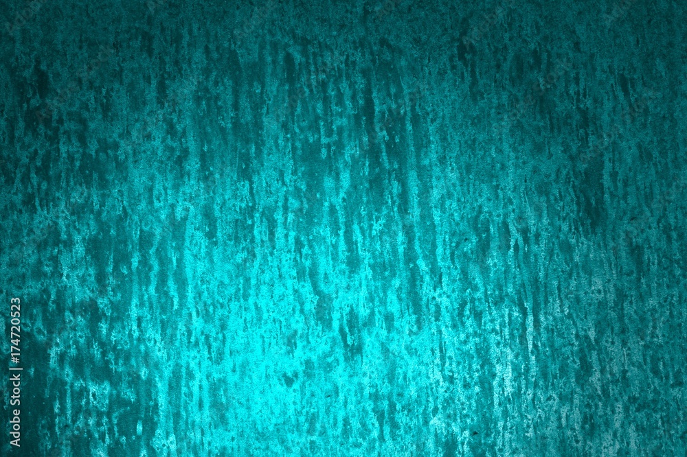 Dreckige blau türkise Oberfläche